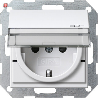 GIR276203 / Steckdose, weiß, Unterputz UP, 1 Fach, IP20 / EAN 4010337059516