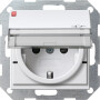 GIR276203 / Steckdose, weiß, Unterputz UP, 1 Fach, IP20 / EAN 4010337059516