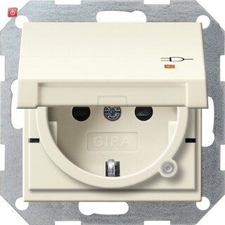 GIR276301 / SCHUKO KD Kontroll + SH System 55 Cremeweiß / EAN 4010337059448