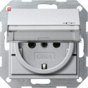 GIR276226 / Steckdose, Alu, Unterputz UP, 1 Fach, IP20 /...