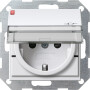 GIR276227 / Steckdose, weiß, Unterputz UP, 1 Fach, IP20 / EAN 4010337059530
