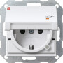 GIR276303 / Steckdose, weiß, Unterputz UP, 1 Fach, IP20 / EAN 4010337059554
