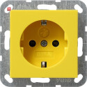 GIR275902 / Steckdose, gelb, Unterputz UP, 1 Fach, IP20 /...