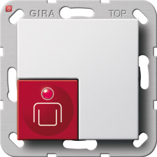 GIR290003 / Ruftaster System 55 Reinweiß / EAN 4010337061052