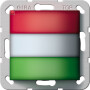 GIR292100 / Zimmermodul Signalleuchte+Bettenkennung System 55 / EAN 4010337071327