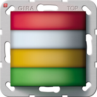 GIR294400 / Zimmersignalleuchte RT WS GE GN System 55 / EAN 4010337071204
