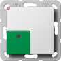 GIR291103 / Abstelltaster System 55 Reinweiß / EAN 4010337062349
