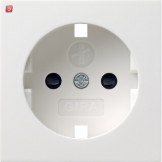 GIR92103 / Abd. SCHUKO SH System 55 Reinweiß / EAN 4010337921035
