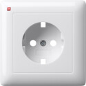 GIR92903 / Abd. SCHUKO Vollpl. System 55 Reinweiß /...