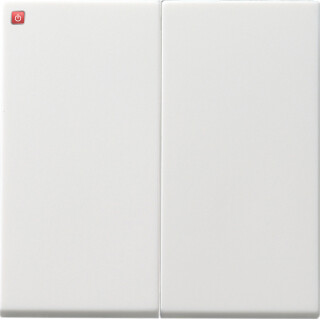 GIR91503 / Wippe 2f Tastschalter System 55 Reinweiß / EAN 4010337915034