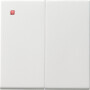 GIR91503 / Wippe 2f Tastschalter System 55 Reinweiß / EAN 4010337915034