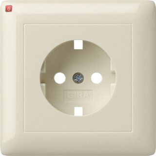 GIR92901 / Abd. SCHUKO Vollpl. System 55 Cremeweiß / EAN 4010337040095