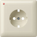 GIR92901 / Abd. SCHUKO Vollpl. System 55 Cremeweiß...