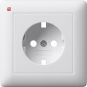 GIR92904 / Abd. SCHUKO Vollpl. System 55 Reinweiß m...