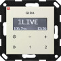 GIR228401 / UP-Radio RDS o.Lautsprecher System 55 Cremeweiß / EAN 4010337889199