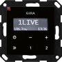 GIR228405 / UP-Radio RDS o.Lautsprecher System 55 Schwarzglasoptik / EAN 4010337889229