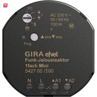 GIR542700 / Funk Jal.aktor 1f Mini Gira eNet / EAN 4010337774235