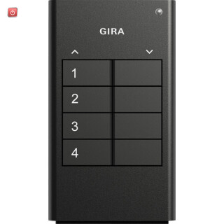 GIR535410 / Funk Handsender 4f Gira eNet Anthrazit / EAN 4010337774099