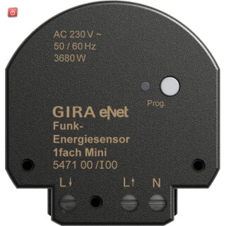 GIR547100 / Funk Energiesensor 1f Mini Gira eNet / EAN 4010337774365