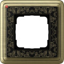 GIR211662 / Abdeckrahmen 1f ClassiX Art Bronze-Schwarz /...