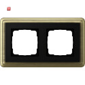 GIR212622 / Abdeckrahmen 2f ClassiX Bronze-Schwarz / EAN...