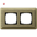 GIR212661 / Abdeckrahmen 2f ClassiX Art Bronze / EAN...