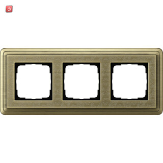 GIR213661 / Abdeckrahmen 3f ClassiX Art Bronze / EAN 4010337097297