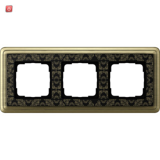 GIR213662 / Abdeckrahmen 3f ClassiX Art Bronze-Schwarz / EAN 4010337097310