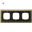 GIR213662 / Abdeckrahmen 3f ClassiX Art Bronze-Schwarz /...