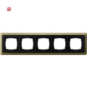 GIR215622 / Abdeckrahmen 5f ClassiX Bronze-Schwarz / EAN...