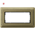GIR1002621 / Abdeckrahmen 2f o.M. ClassiX Bronze / EAN...