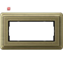 GIR1002621 / Abdeckrahmen 2f o.M. ClassiX Bronze / EAN 4010337099550