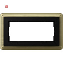 GIR1002622 / Abdeckrahmen 2f o.M. ClassiX Bronze-Schwarz...