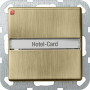 GIR140603 / Hotel-Card Wechsler (bel.) BSF System 55 Bronze / EAN 4010337106159