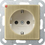 GIR188613 / SCHUKO System 55 Bronze/Cremeweiß / EAN 4010337106197