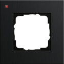 GIR211126 / Abdeckrahmen 1f Gira Esprit Alum.Schwarz /...