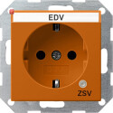 GIR268202 / SCHUKO Kontroll GN + BSF ZSV System 55 Orange...