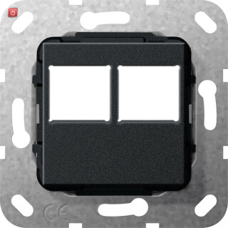 GIR562910 / MJ 2f LexCom-Buchse Abdeckung Schwarz / EAN 4010337011804
