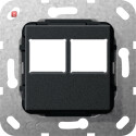 GIR562910 / MJ 2f LexCom-Buchse Abdeckung Schwarz / EAN...