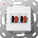 GIR569303 / Lautsprecheranschluss 2f Einsatz...