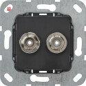GIR563010 / BNC 2f Crimpanschluss Einsatz Schwarz m / EAN...