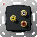 GIR563710 / C-Audio C-Video K-Peitsche Einsatz Schwarz m...