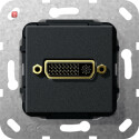 GIR564410 / DVI (24+5) Kpl. Einsatz Schwarz m / EAN...