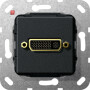 GIR564410 / DVI (24+5) Kpl. Einsatz Schwarz m / EAN 4010337460749