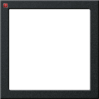 GIR264810 / Montagerahmen System 55 Schwarz m / EAN 4010337463528