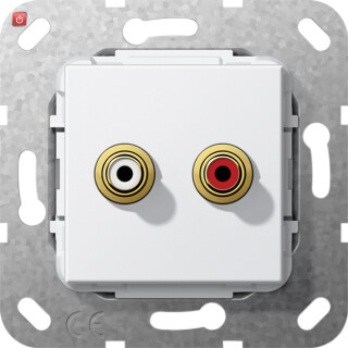 GIR563103 / C-Audio Kpl. Einsatz Reinweiß / EAN 4010337460282