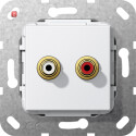 GIR563303 / C-Audio K-Peitsche Einsatz Reinweiß /...