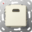 GIR567001 / HDMI K-Peitsche Einsatz Cremeweiß / EAN...