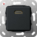 GIR567010 / HDMI K-Peitsche Einsatz Schwarz m / EAN...