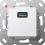 GIR568203 / USB 3.0 A Kpl. Einsatz Reinweiß / EAN 4010337461975